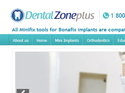 Dental Web Page app design developer ecommerce javascript jquery opencart php web webpage