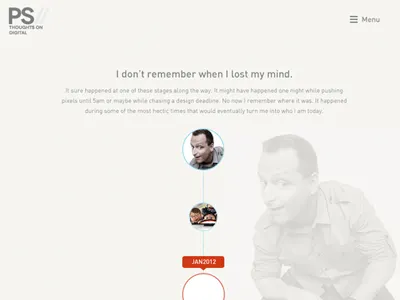 I don't remember when I lost my mind personal portfolio