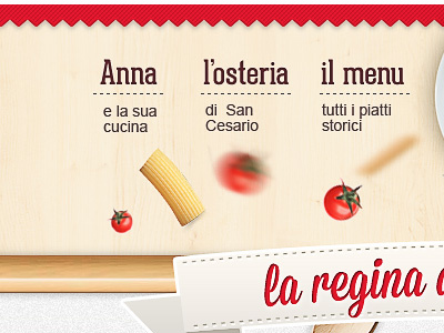 Anna Dente, web site for Italian Chef