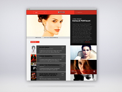 Netflix Wiki netflix ui ux web