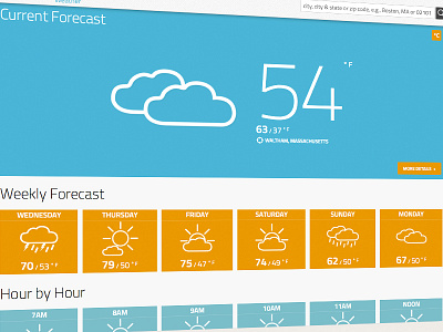 Weather concept design redesign ui weather