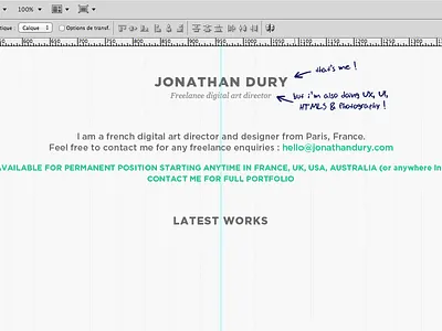 Back to business back to business book one page portfolio wip