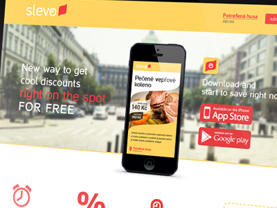 App promo site app application logo promo site ui web design