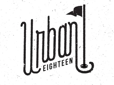 Urban18 2 golf lettering urban