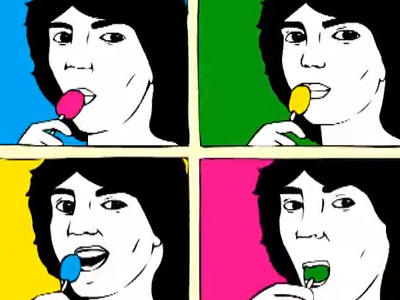 Animated videoclip animation james nidecker popart