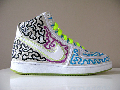 Custom Nike sneakers custom nike paint sneakers