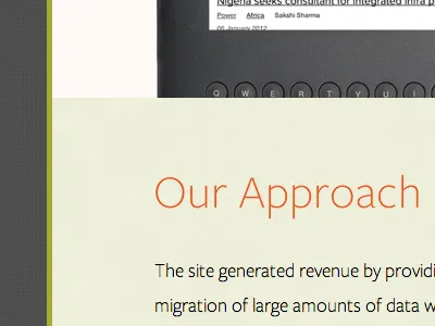 Our Approach freight pro sans