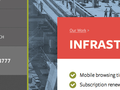 Infrast... freight sans pro navigation project details