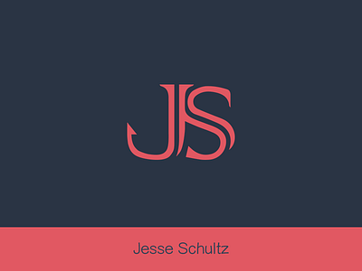 Jesse Schulz Logo angler fish fishing logo personal