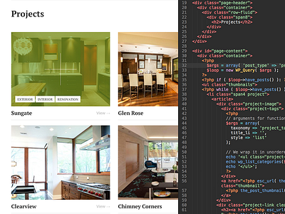 Projects architecture code construction gallery home projects thumbnails wordpress