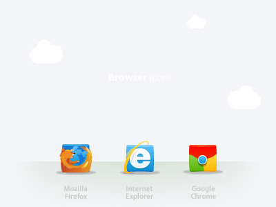 Browser Icons blue browser chrome crome explorer firefox google icon icons internet microsoft mozilla ms red white yellow