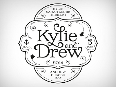 K+D Save the Date brioche invite jessica hische save the date wedding