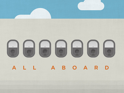 All Aboard all aboard flight passenger plane