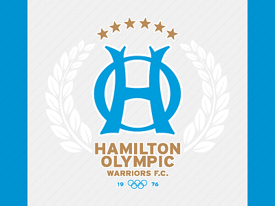 Hamilton Olympic crest football logo soccer