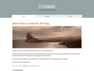 Stanmx alpha version screenshot