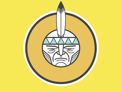 I Indien alphabet character design illustration picto