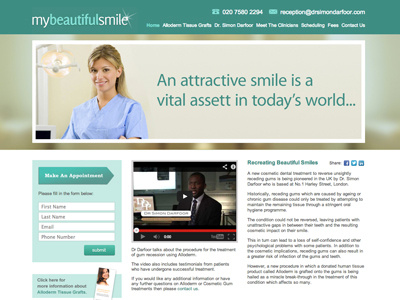 My Beautiful Smile - Website website