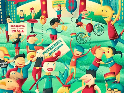 Out & Proud 2 illustration