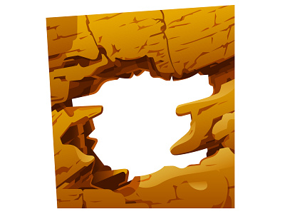 Hole in Rock - Color colorado garden of the gods illustration landscape mountains rock rocks vector west