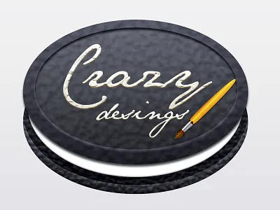 Crazy Desings brush logo