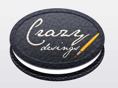 Crazy Desings brush logo