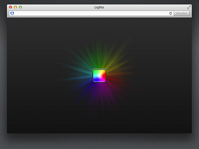 Lights icon web web app