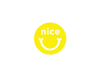Nice design happy illustration nice smile yellow