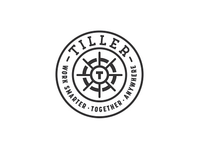 Tiller logo seal t tiller type wheel