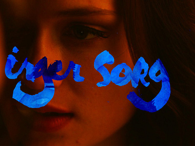 No Sorrow. brush typography