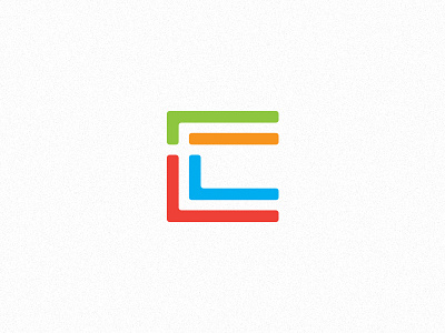 C c church colorful logo monogram