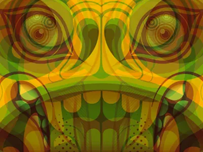 Pulse Demon beast creature demon experiment face mask