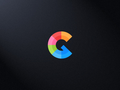 CG branding c cg colorfull g logo