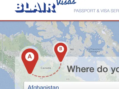 Where do you want to go? fontawesome map marker markers select visa visas