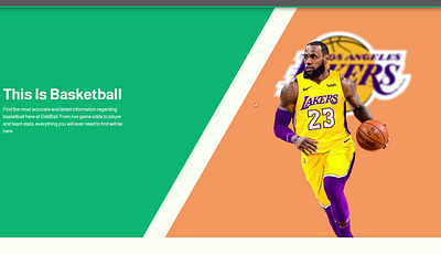 NBA Game Odds and Stats Web App - OddBall api branding expo front end react ui