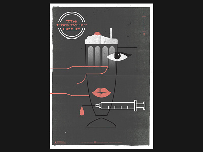 The Five Dollar Shake illustration poster