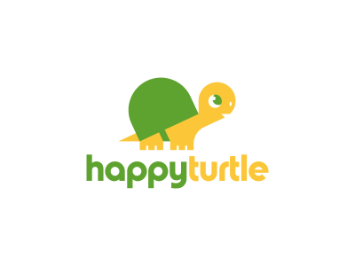 Happy Turtle customised typeface happy turtle