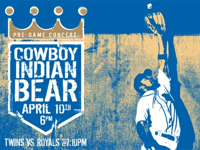 Local Music Showcase at the K 2 color advertising baseball music