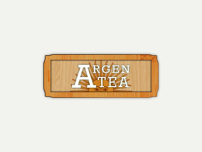 ArgenTea Logo argentina herbal logo product tea