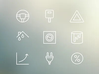Insurance Icons icon pixels ui