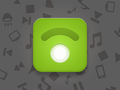 Spotmote iOS Icon app icon ios iphone spotify