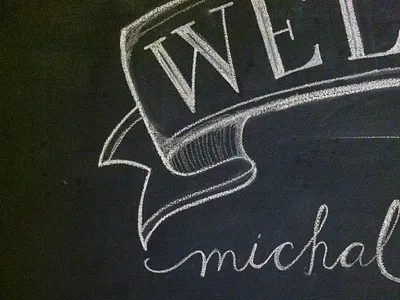 Chalk Lettering all caps atlanta chalk hand drawn jas co jasmine ellesse lettering script serifs the goat farm wedding