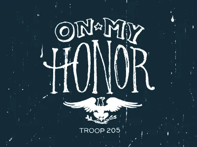 2013 Scout shirt apparel boy scouts eagle hand id pledge type