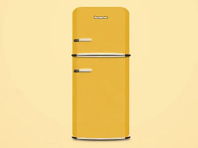 Retrogerator icon kitchen refrigirator