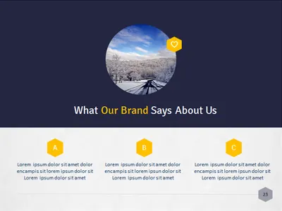 Hexa Powerpoint Presentation deck hexagon powerpoint ppt pptx presentation proposal slide