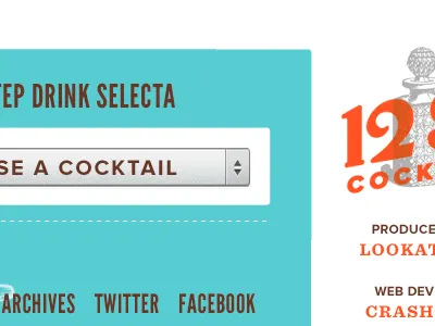 Side Project Footer mockup website