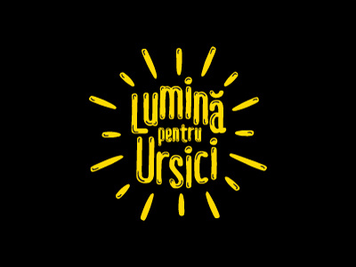 Lumina pentru Ursici eco energy identity light logo people pro bono renewable social solar panel sun