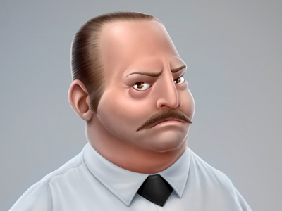 Boxing Referee boxing character kuryatnikov referee smooger