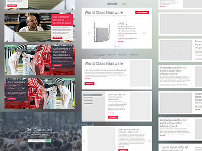 Content Templates clean design grid layout modular templates ui ui design wireframe