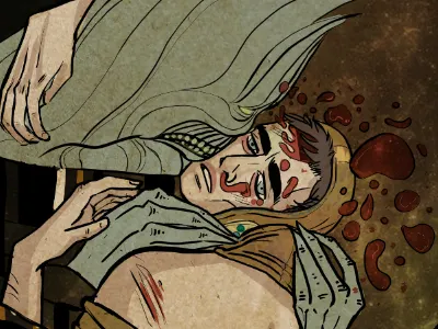 Space Klimt Colors alien digital klimt space