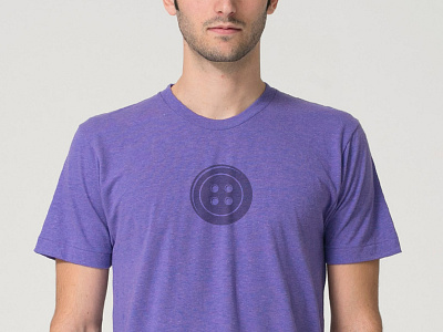 Button icon illustration tshirt